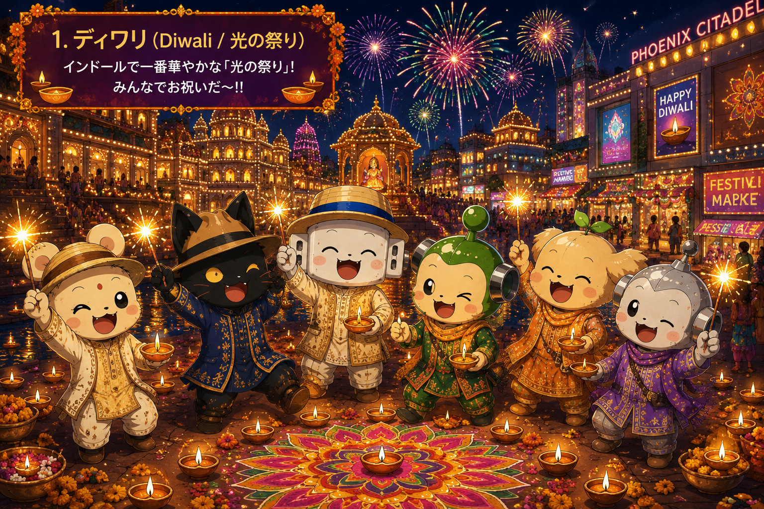 ディワリ 光の祭り