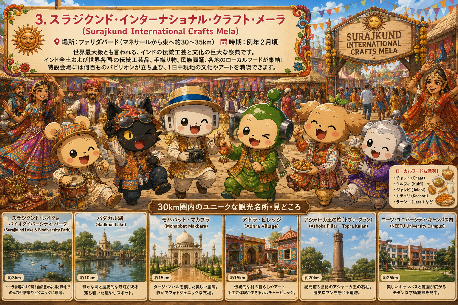 スラジクンド・インターナショナル・クラフト・メーラ