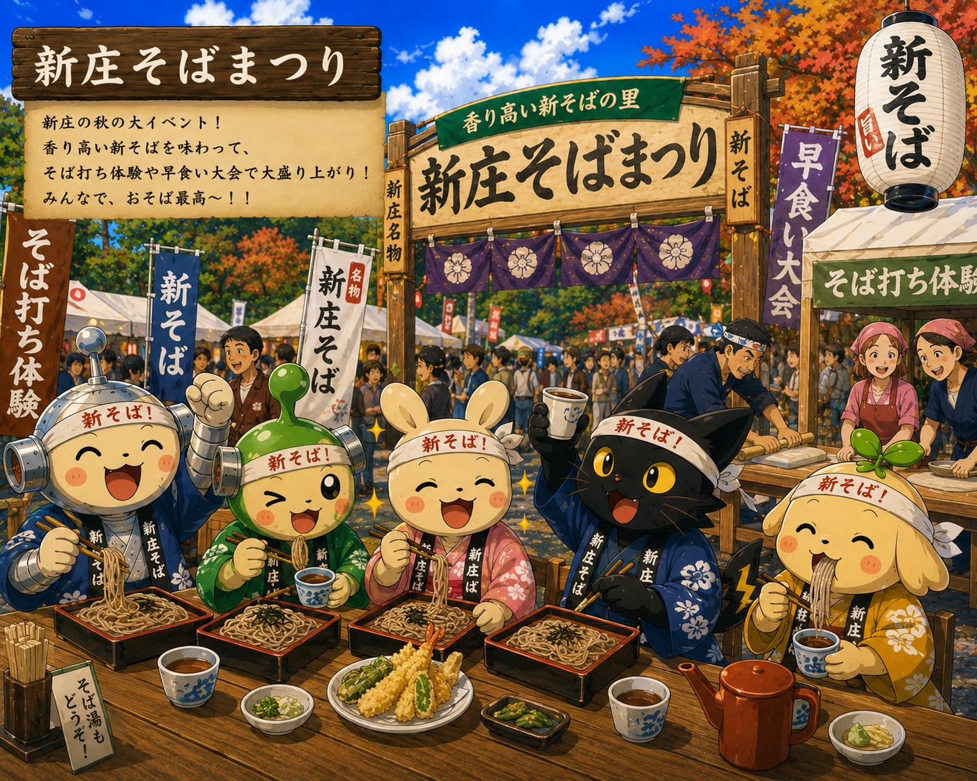 新庄そばまつり
